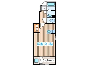 ビューシティ泉Ⅹの物件間取画像